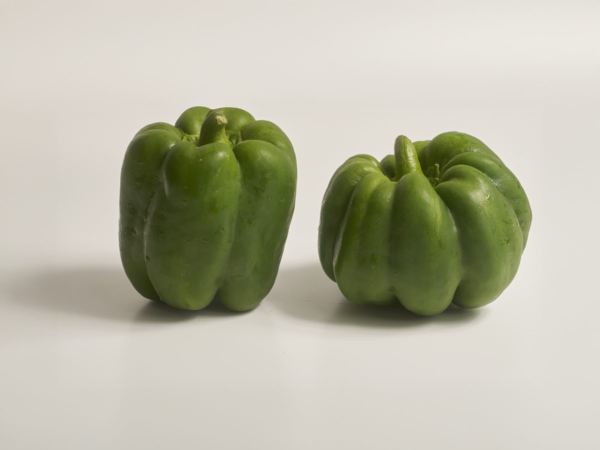 grüne paprika
